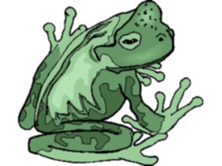 Sticker Custom Preview Image #024624 Animals Land Animals Frog19