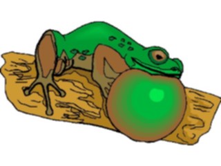 Sticker Custom Preview Image #024630 Animals Land Animals Frog25
