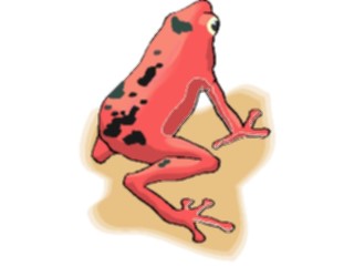 Sticker Custom Preview Image #024634 Animals Land Animals Frog29