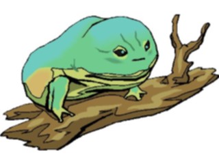 Sticker Custom Preview Image #024638 Animals Land Animals Frog33