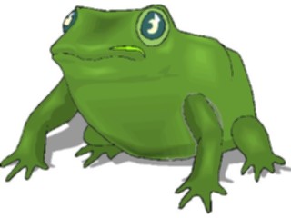 Sticker Custom Preview Image #024641 Animals Land Animals Frog36