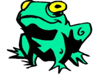 Sticker Custom Preview Image #024643 Animals Land Animals Frog38