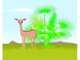 Sticker Custom Preview Image #024652 Animals Land Animals Gazelle7