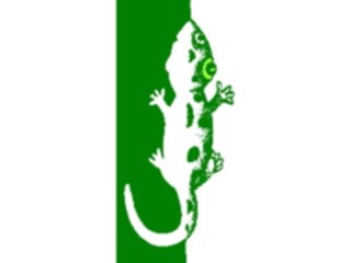 Sticker Custom Preview Image #024659 Animals Land Animals Gecko Cutout