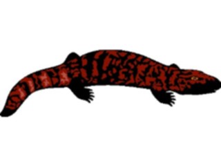 Sticker Custom Preview Image #024663 Animals Land Animals Gila Monster