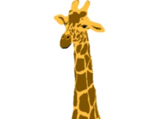 Sticker Custom Preview Image #024665 Animals Land Animals Giraffe02