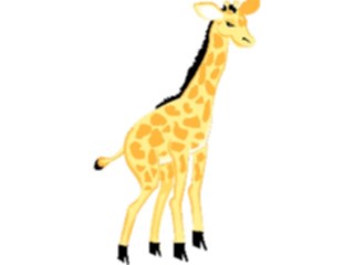 Sticker Custom Preview Image #024682 Animals Land Animals Giraffe19