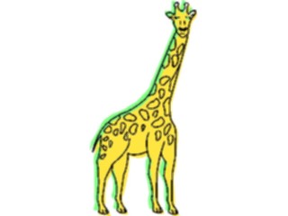Sticker Custom Preview Image #024683 Animals Land Animals Giraffe20