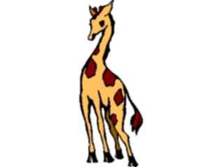 Sticker Custom Preview Image #024686 Animals Land Animals Giraffe23