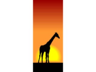 Sticker Custom Preview Image #024690 Animals Land Animals Giraffe Graphic