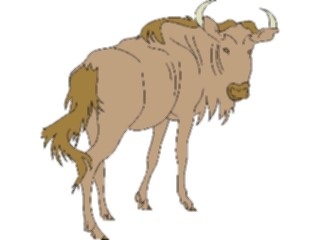 Sticker Custom Preview Image #024694 Animals Land Animals Gnu1