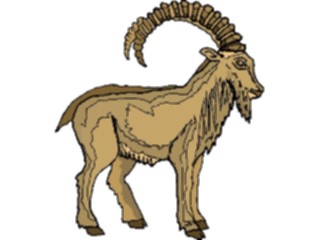 Sticker Custom Preview Image #024707 Animals Land Animals Goat08