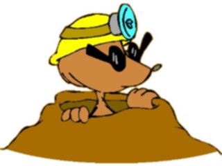 Sticker Custom Preview Image #024710 Animals Land Animals Gopher1