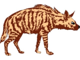 Sticker Custom Preview Image #024750 Animals Land Animals Hyena1