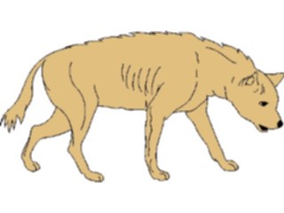 Sticker Custom Preview Image #024751 Animals Land Animals Hyena2