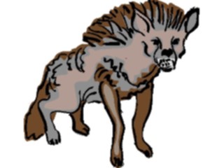 Sticker Custom Preview Image #024752 Animals Land Animals Hyena3