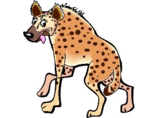 Sticker Custom Preview Image #024753 Animals Land Animals Hyena4