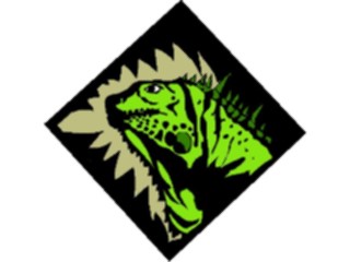 Sticker Custom Preview Image #024767 Animals Land Animals Iguana7