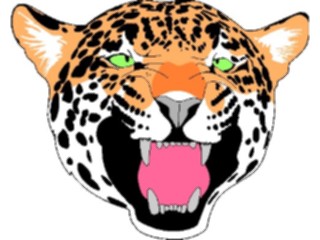 Sticker Custom Preview Image #024771 Animals Land Animals Jaguar1