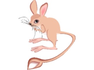 Sticker Custom Preview Image #024778 Animals Land Animals Jerboa5