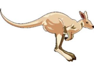Sticker Custom Preview Image #024780 Animals Land Animals Kangaroo01