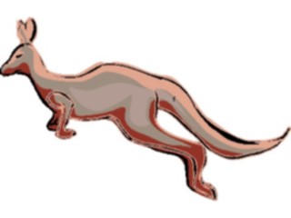 Sticker Custom Preview Image #024785 Animals Land Animals Kangaroo06