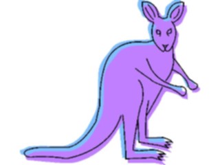 Sticker Custom Preview Image #024798 Animals Land Animals Kangaroo19