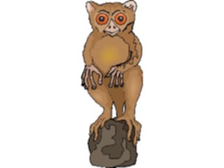 Sticker Custom Preview Image #024818 Animals Land Animals Lemur2