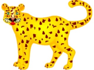 Sticker Custom Preview Image #024828 Animals Land Animals Leopard4