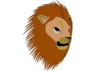 Sticker Custom Preview Image #024840 Animals Land Animals Lion10