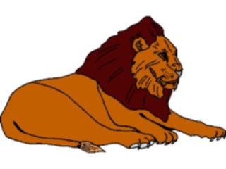 Sticker Custom Preview Image #024841 Animals Land Animals Lion11