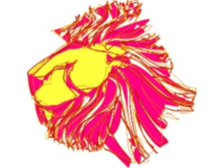 Sticker Custom Preview Image #024844 Animals Land Animals Lion14