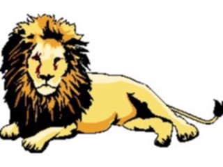 Sticker Custom Preview Image #024850 Animals Land Animals Lion20