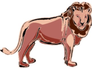 Sticker Custom Preview Image #024855 Animals Land Animals Lion25