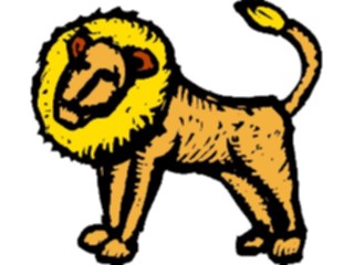 Sticker Custom Preview Image #024861 Animals Land Animals Lion31