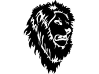 Sticker Custom Preview Image #024866 Animals Land Animals Lion Face