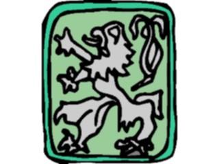 Sticker Custom Preview Image #024870 Animals Land Animals Lion Symbol