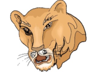 Sticker Custom Preview Image #024874 Animals Land Animals Lioness4