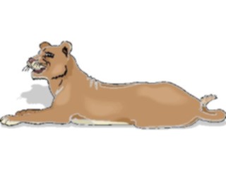Sticker Custom Preview Image #024877 Animals Land Animals Lioness7