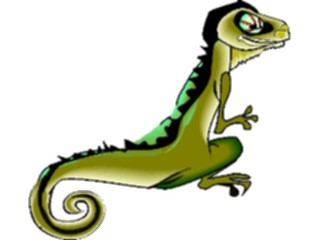 Sticker Custom Preview Image #024889 Animals Land Animals Lizard07