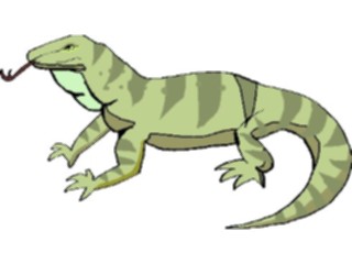 Sticker Custom Preview Image #024890 Animals Land Animals Lizard08