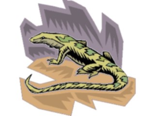 Sticker Custom Preview Image #024892 Animals Land Animals Lizard10
