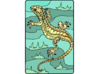 Sticker Custom Preview Image #024905 Animals Land Animals Lizard23