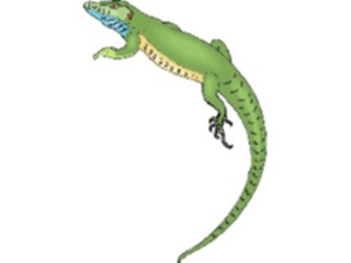 Sticker Custom Preview Image #024916 Animals Land Animals Lizard34