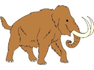 Sticker Custom Preview Image #024934 Animals Land Animals Mammoth1