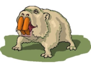 Sticker Custom Preview Image #024959 Animals Land Animals Mole Rat1