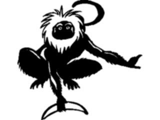 Sticker Custom Preview Image #024970 Animals Land Animals Monkey09