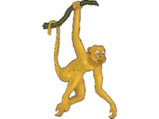 Sticker Custom Preview Image #024976 Animals Land Animals Monkey15