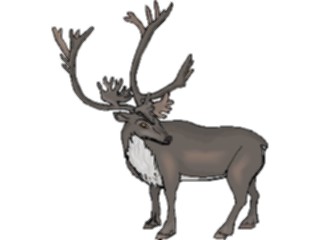 Sticker Custom Preview Image #024995 Animals Land Animals Moose10