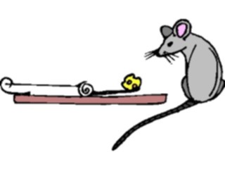 Sticker Custom Preview Image #025031 Animals Land Animals Mouse Cheese1